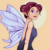 Meu projeto do curso: Retrato de personagens femininas com Procreate. Een project van Digitale illustratie van Nicole Torelli - 23.07.2020