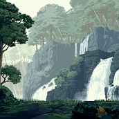 Meu projeto do curso: Introdução ao desenho de personagens em pixel art. Pixel Art, and Game Design project by raivaldemarin - 07.23.2020