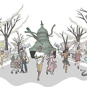 Structural Racism is an intersectional struggle  Ein Projekt aus dem Bereich Traditionelle Illustration von Genaro Zevallos - 24.07.2020