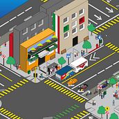Calles Completas. Un progetto di Animazione, Animazione 2D, Architettura, Bozzetti e Illustrazione tradizionale di Eduardo Rivera - 24.07.2020