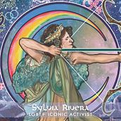 PRIDE: Sylvia Rivera. Projekt z dziedziny Trad, c, jna ilustracja, Ilustracja c i frowa użytkownika Celeste Vargas Hoshi - 25.06.2020