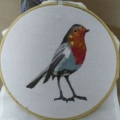 Meu projeto do curso: Pintar com linha: técnicas de ilustração têxtil. Embroider project by RÚBIA REGO BARROS - 07.26.2020