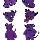 Mi Proyecto del curso: Fábrica de personajes ilustrados. Un proyecto de Diseño de personajes de santiago traipe rios - 01.08.2020