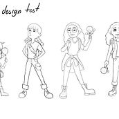 Meu projeto do curso: Design de personagens para animação com Photoshop. Character Design project by Laura Pontes de Castro - 07.25.2020