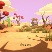 Meu projeto do curso: Modelagem de cenários low poly para vídeo games . 3D de Narciso - 07.25.2020