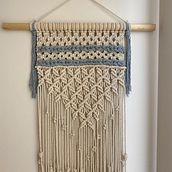 Mi Proyecto del curso: Macramé: nudos básicos y complejos . Macramé project by Jessica De la cueva - 07.26.2020