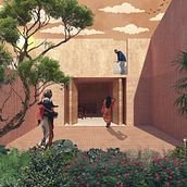 My project in Architectural Visualization Using Digital Collage course. Un projet de Illustration architecturale de Udeme U - 26.07.2020