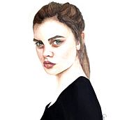 My project in Illustrated Portrait in Watercolor course. Un proyecto de Pintura a la acuarela de urbis - 26.07.2020