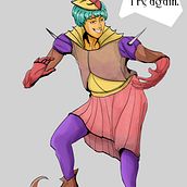 My own Kingdom. The jester. Un proyecto de Diseño de personajes de Matheus Lima da Silva - 26.07.2020