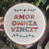 Mi Proyecto del curso: Letras bordadas: el hilo como herramienta gráfica. Embroider project by eo_gan - 07.26.2020