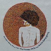 Mi Proyecto del curso: Técnicas básicas de bordado: puntadas, composiciones y gamas cromáticas. Embroider project by Zitlaly Atenea Bautista Galván - 07.27.2020
