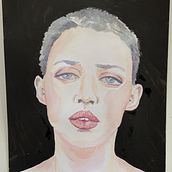 Mein Kursprojekt: Aquarellporträt mit fotografischem Vorbild. Watercolor Painting project by Britta Häusler - 07.27.2020