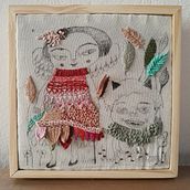 Mi Proyecto del curso: Introducción al bordado en relieve. Fine Arts, and Embroider project by Caro Messing - 07.27.2020