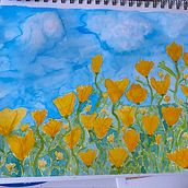 My project in Creation of Color Palettes with Watercolor course. Watercolor Painting project by Weyd-Anne Miller - 07.27.2020