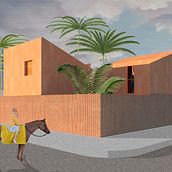 Mi Proyecto del curso: Representación gráfica de proyectos arquitectónicos. Architecture, Digital Architecture, Collage, and Architectural Photograph project by Solange Fernandez - 07.28.2020