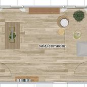 Mi Proyecto del curso: Diseño de interiores para espacios multifuncionales. 3D project by Maria Amalia Santarone - 07.29.2020