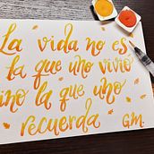 Mi Proyecto del curso: Caligrafía itálica con brush pen . % Laura Manzano tarafından hazırlanan  projesi - 07.28.2020