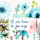Let your dreams be your wings. Watercolor Painting project by Juan Alberto De La Torre De La Torre - 07.28.2020