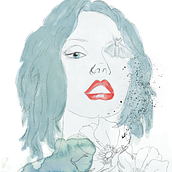 My project in Illustrated Portraits with Procreate course. Design project by Siobhan Murphy - 07.28.2020