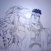 The magician . Een project van  Tekening y  Illustratie met inkt van Ariadne Flores - 28.07.2020