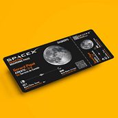 Billetes por Luna. Br, ing, Identit, and Design project by Alex Bardaș - 07.28.2020
