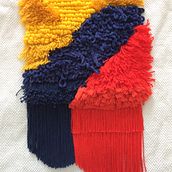 Mi Proyecto del curso: Introducción al latch hooking y locker hooking. Een project van Craft,  Creativiteit y DIY van Maria Carrillo - 28.07.2020