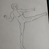 Mi Proyecto del curso: Cuerpo completo. Un projet de Dessin anatomique de vicentedomian - 28.07.2020