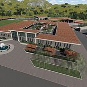 Tesina - Centro de Alto Rendimiento de Fútbol en Cusco, Perú. Een project van 3D van Eduardo Antonio Altamirano Espinoza - 07.07.2020