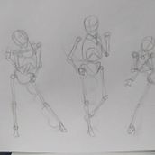 Mi Proyecto del curso: Dibujo anatómico para principiantes. Pencil Drawing, and Figure Drawing project by Alonso - 07.28.2020