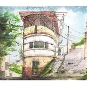 Mi Proyecto del curso: Dibujo arquitectónico con acuarela y tinta. Un projet de Illustration architecturale de Carlos Arita - 29.07.2020