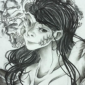 Fantasy Illustration. Ilustração tradicional projeto de MC - 10.09.2016