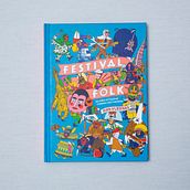 Festival Folk . Un proyecto de Diseño de personajes, Ilustración infantil e Ilustración tradicional de Rob Flowers - 01.11.2018