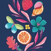 Mi Proyecto del curso: Ilustración flat con Photoshop. Traditional illustration project by Ori Inda - 07.29.2020
