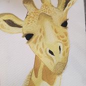 Mi Proyecto del curso: Técnicas experimentales de acuarela para principiantes . Projekt z dziedziny  R i sunek użytkownika garrido_andrea - 29.07.2020