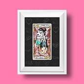 Rabbit collab with La Tremenda Tattoo. Traditional illustration project by Marta Puertas - 07.29.2020
