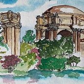 My project in Architectural Sketching with Watercolor and Ink course . % vkemp333 tarafından hazırlanan Mimari İllüstras, Ve on projesi - 07.30.2020