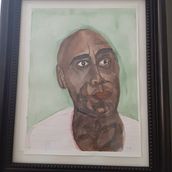 Mi Proyecto del curso: Retrato artístico en acuarela. Fine Arts, Painting, Watercolor Painting, and Portrait Drawing project by Jose Taveras - 04.20.2021