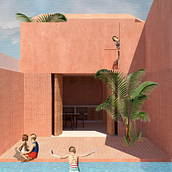My project in Architectural Visualization Using Digital Collage course. Architectural Illustration project by tdurkin250 - 07.30.2020