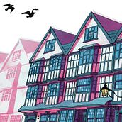 My project in Architectural Illustration: Capture a City’s Personality course. Architectural Illustration, Architecture, and Digital Illustration project by Jo Lindley - 07.30.2020