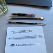 My project in The Art of Sketching: Transform Your Doodles into Art course. Traditional illustration project by allison_10 - 07.30.2020
