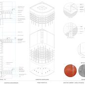 Centro comercial en Hormigón. Architecture project by Jonathan Cabrera - 07.31.2020