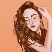 Meu projeto do curso: Retrato de personagens femininas com Procreate . % Camila Dos Reis tarafından hazırlanan Dijital İllüstras, Ve on projesi - 07.31.2020
