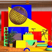 My project in Abstract Compositions with Cinema 4D course. Un proyecto de 3D y Modelado 3D de danjaa2014 - 31.07.2020