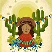 Meu projeto do curso: Ilustração flat com Photoshop. Un projet de Dessin artistique, Dessin numérique, Illustration traditionnelle et Illustration numérique de Débora Fioravante - 31.07.2020