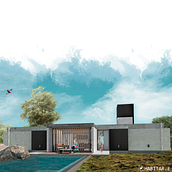 Meu projeto do curso: Ilustração digital de projetos arquitetônicos. Un progetto di 3D e Illustrazione architettonica di Bruna Oliveira - 14.08.2020