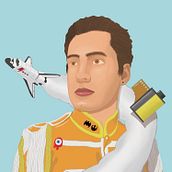 Mi Proyecto del curso: Técnicas digitales de retrato ilustrado. Digital Illustration project by villaneda2698 - 07.31.2020