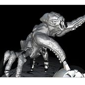 Mi Proyecto del curso: Escultura digital de criaturas fantásticas con ZBrush. 3D, 3D Animation, and 3D Modeling project by Ivan Torres - 08.01.2020