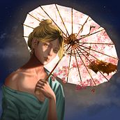 My project in Digital Fantasy Portraits with Photoshop course. Traditional illustration project by mizumimi5 - 08.01.2020