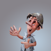 Mi Proyecto del curso: Pintura digital de personajes: ilustra con luz y color. Een project van  Creativiteit, Ontwerp van personages y Digitale illustratie van Jorge Landivar - 01.08.2020
