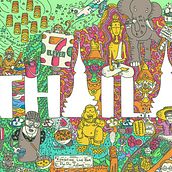 Meu projeto do curso: Ilustração vetorial com estilo doodles  - Thai Project. Un proyecto de Ilustración tradicional de Tico Lopes - 02.08.2020